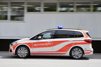 обоя автомобили, bmw, tourer, nef, 2016г, gran, 220d, xdrive, f46