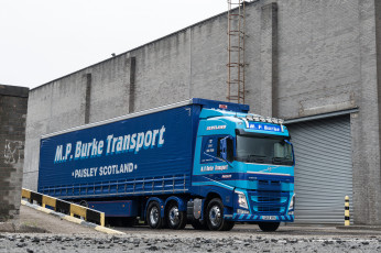 Картинка автомобили volvo+trucks volvo fh 500 globetrotter tractor uk-spec cab