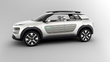 обоя citroen cactus concept 2013, автомобили, citroen, ds, белый, 2013, concept, cactus