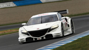 Картинка honda+nsx+concept+2013 автомобили honda nsx белая 2013 concept трасса