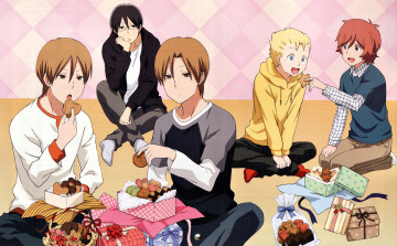 обоя аниме, kimi to boku, мальчики