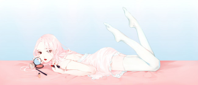 Обои картинки фото аниме, unknown,  другое, девушка