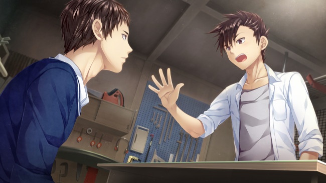 Обои картинки фото аниме, boku no hitori sensou, парни