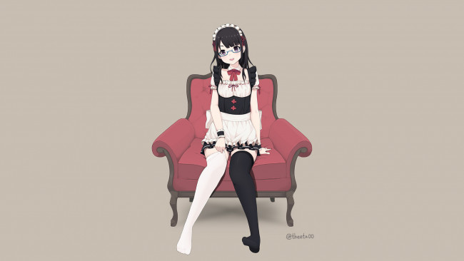 Обои картинки фото аниме, unknown,  другое, девушка