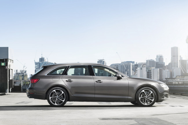 Обои картинки фото автомобили, audi, a4, 2016г, b9, au-spec, avant, tfsi
