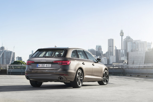 Обои картинки фото автомобили, audi, au-spec, avant, tfsi, b9, 2016г, a4