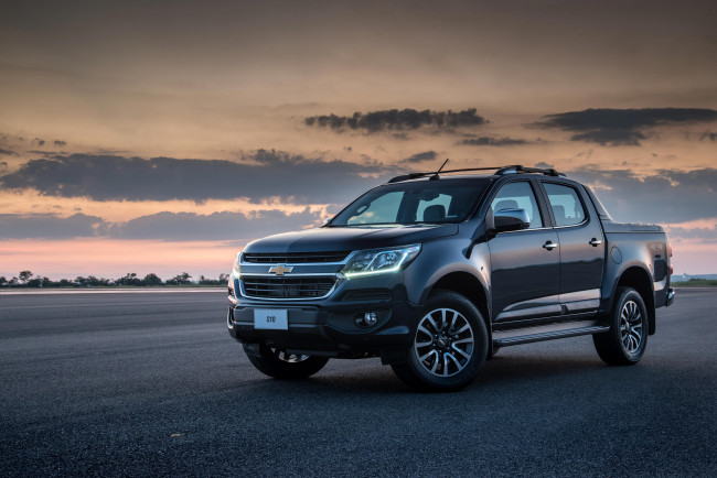 Обои картинки фото автомобили, chevrolet, double, s-10, 2016г, cab