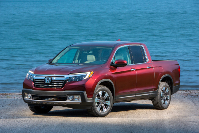 Обои картинки фото автомобили, honda, ridgeline, 2017г