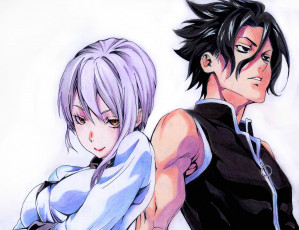 Картинка аниме shokugeki+no+soma двое