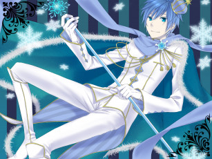 Картинка аниме vocaloid kaito