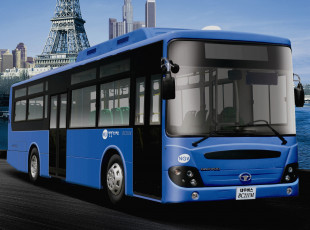 Картинка автомобили автобусы daewoo