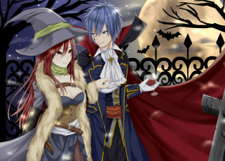 Картинка аниме fairy+tail пара