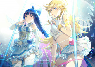 Картинка аниме panty+&+stocking+with+garterbelt panty stocking with garterbelt