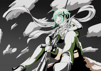 Картинка аниме sword+art+online парень фон взгляд