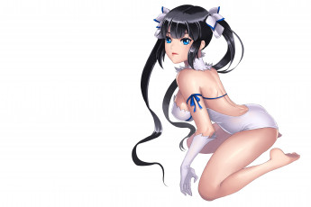 обоя аниме, danmachi, hestia