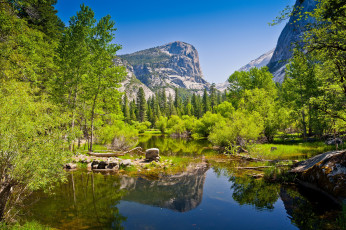 Картинка природа реки озера река горы лес