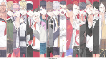 Картинка аниме danganronpa персонажи