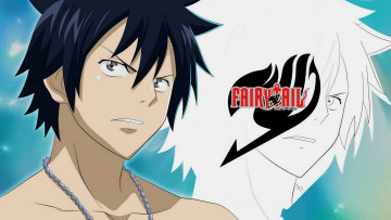 Картинка аниме fairy+tail грей