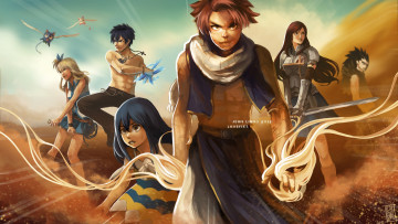 Картинка аниме fairy+tail хвост феи