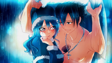 Картинка аниме fairy+tail пара