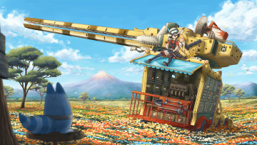 Картинка аниме kemono+friends kemono friends