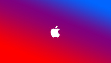Картинка компьютеры apple фон логотип
