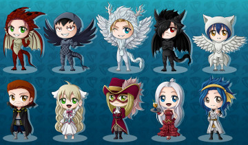 Картинка аниме fairy+tail малыши