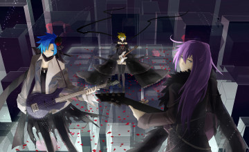 Картинка аниме vocaloid парни