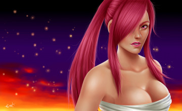 Картинка 3д+графика люди+ people девушка взгляд фон