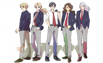Картинка аниме sailor+moon парни