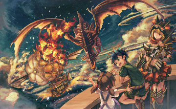 Картинка аниме животные +существа original