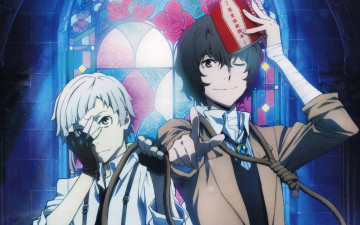 Картинка аниме bungou+stray+dogs ацуши дазай