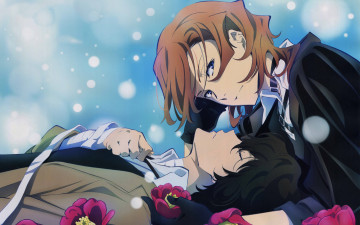 Картинка аниме bungou+stray+dogs парни