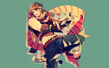 Картинка аниме jojo`s+bizarre+adventure парень