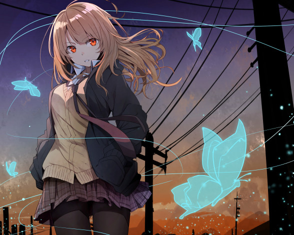 Обои картинки фото аниме, unknown,  другое, kazenoko, original