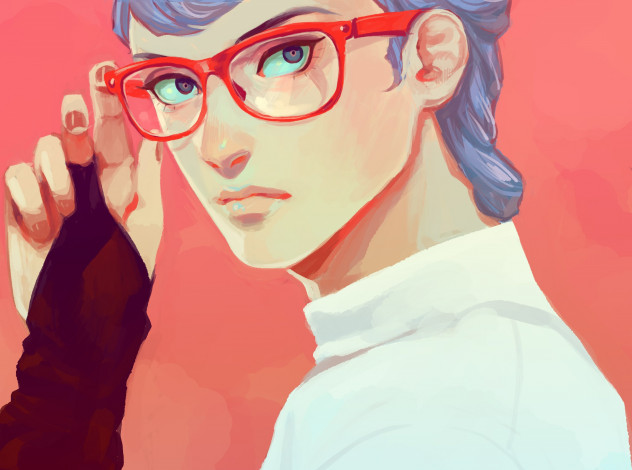 Обои картинки фото аниме, jojo`s bizarre adventure, взгляд