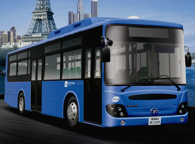 Обои картинки фото автомобили, автобусы, daewoo