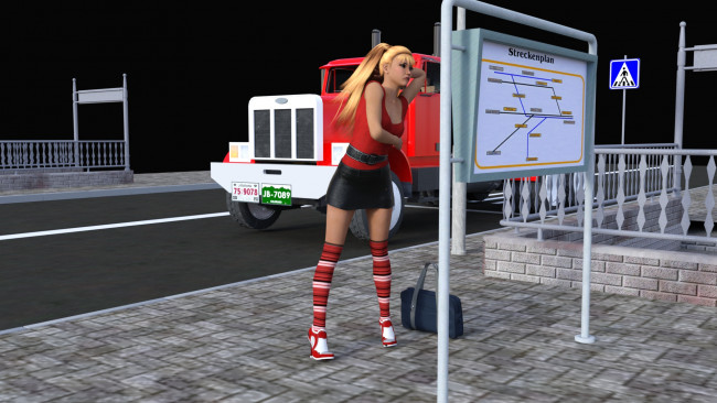 Обои картинки фото 3д графика, люди , people, фон, взгляд, девушка