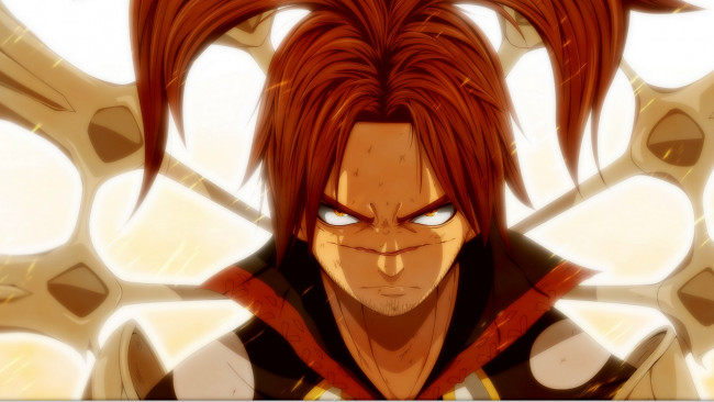 Обои картинки фото аниме, fairy tail, взгляд