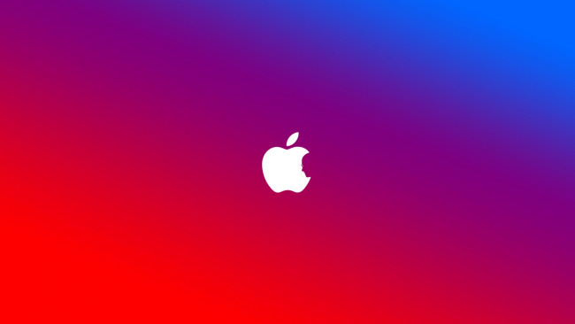 Обои картинки фото компьютеры, apple, фон, логотип