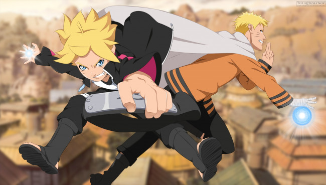 Обои картинки фото аниме, naruto, боруто