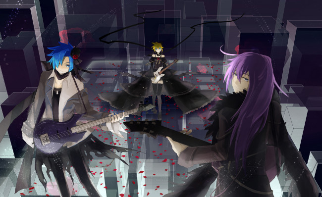 Обои картинки фото аниме, vocaloid, парни