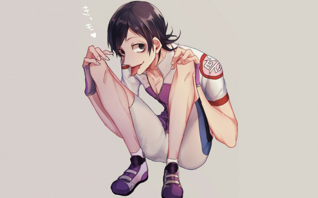 Обои картинки фото аниме, yowamushi pedal, парень