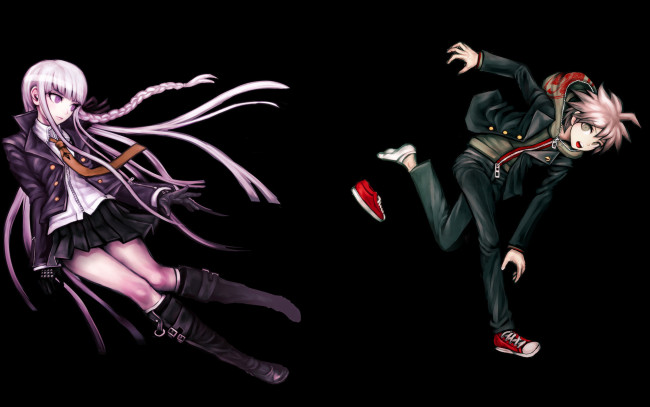 Обои картинки фото аниме, danganronpa, персонажи
