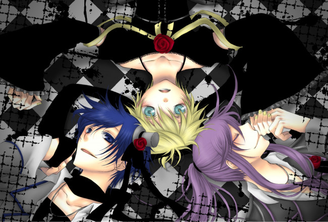 Обои картинки фото аниме, vocaloid, парни