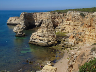 Картинка природа побережье скалы