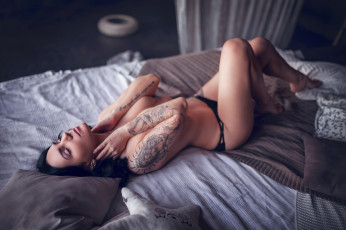 Картинка девушка девушки -unsort+ брюнетки темноволосые модель