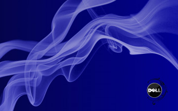обоя компьютеры, dell, фон, логотип