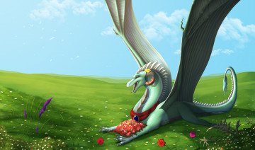 Картинка фэнтези драконы дракон