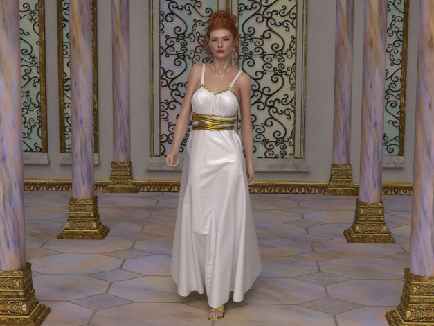 Обои картинки фото 3д графика, люди , people, фон, взгляд, девушка